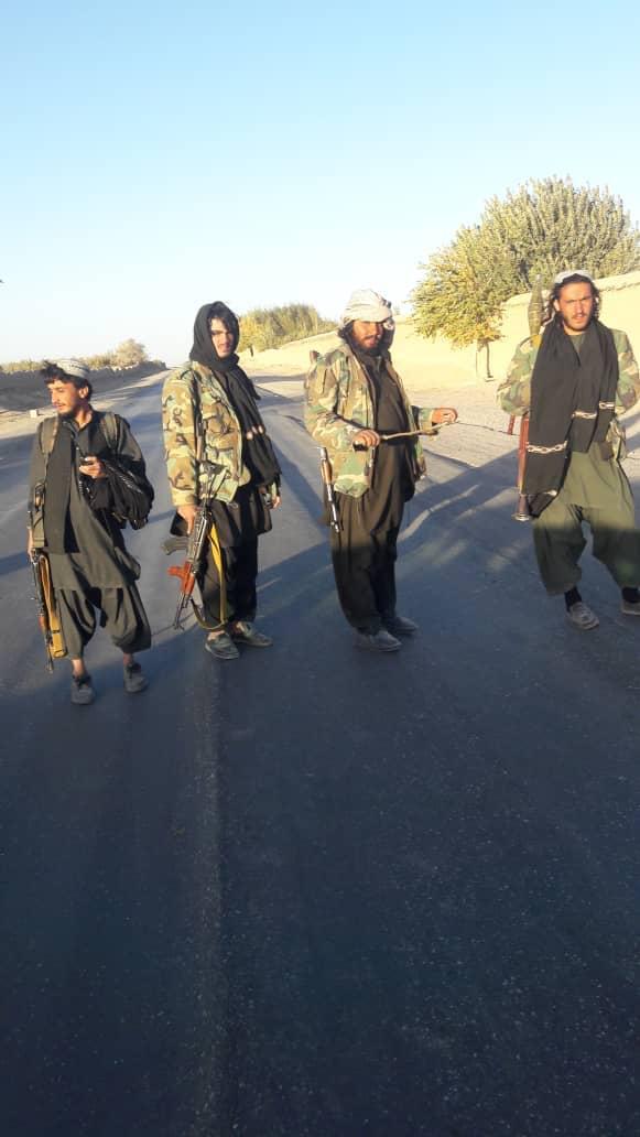 Taliban claimed Kabul-Kandahar highway also closed right next to Shahjoi bazaar