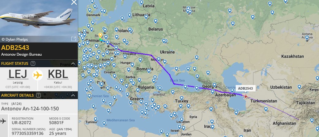 Transportnyj Samolyot An 124 Adb2543 Ur82072 Vyletel Iz Lejpciga V Kabul Afganistan Kabul Kabul Interaktivnaya Karta Grazhdanskoj Vojny V Afganistane Novosti Afganistana Afghanistan Liveuamap Com Ru