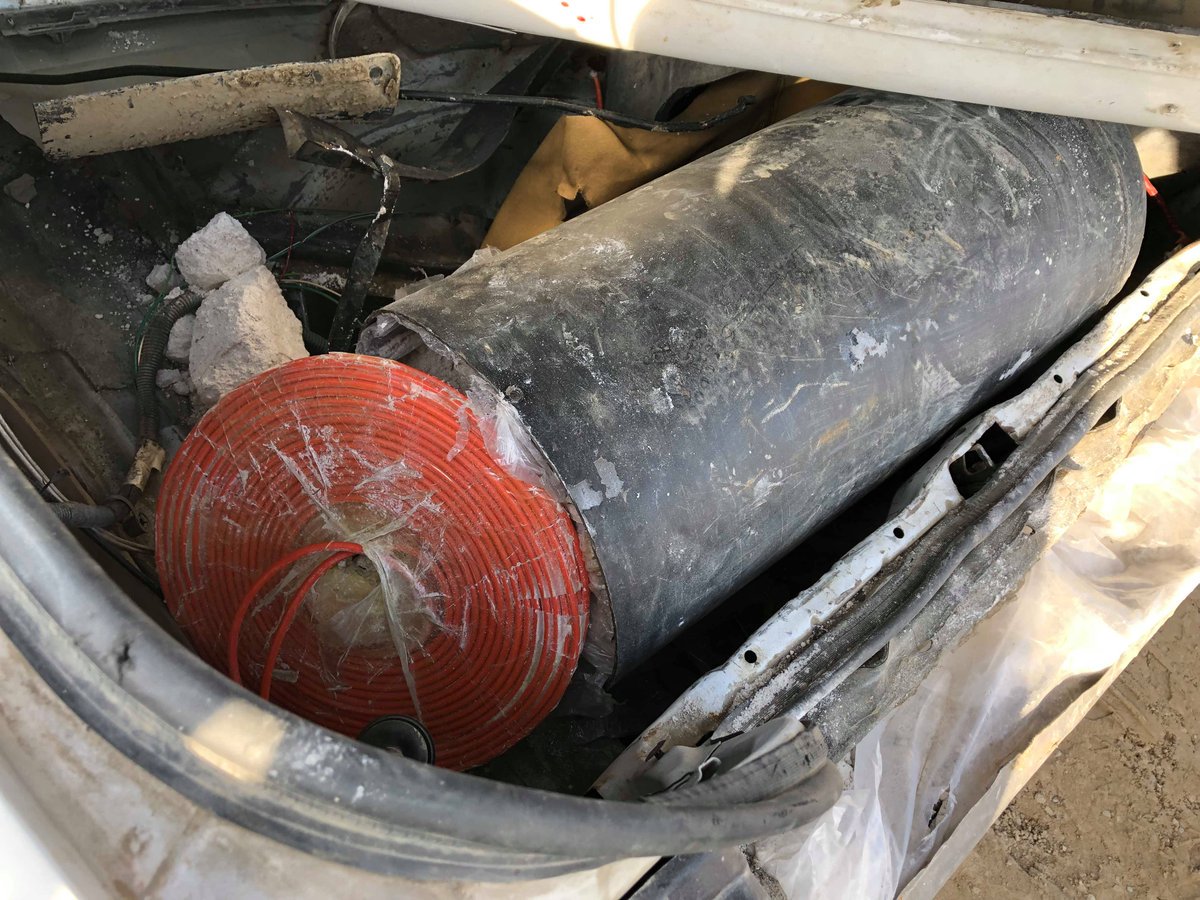 Logar: Afghan security forces seize car bomb in Mohammad Agha district Saturday night. The driver is detained and has been under investigation, police said. 