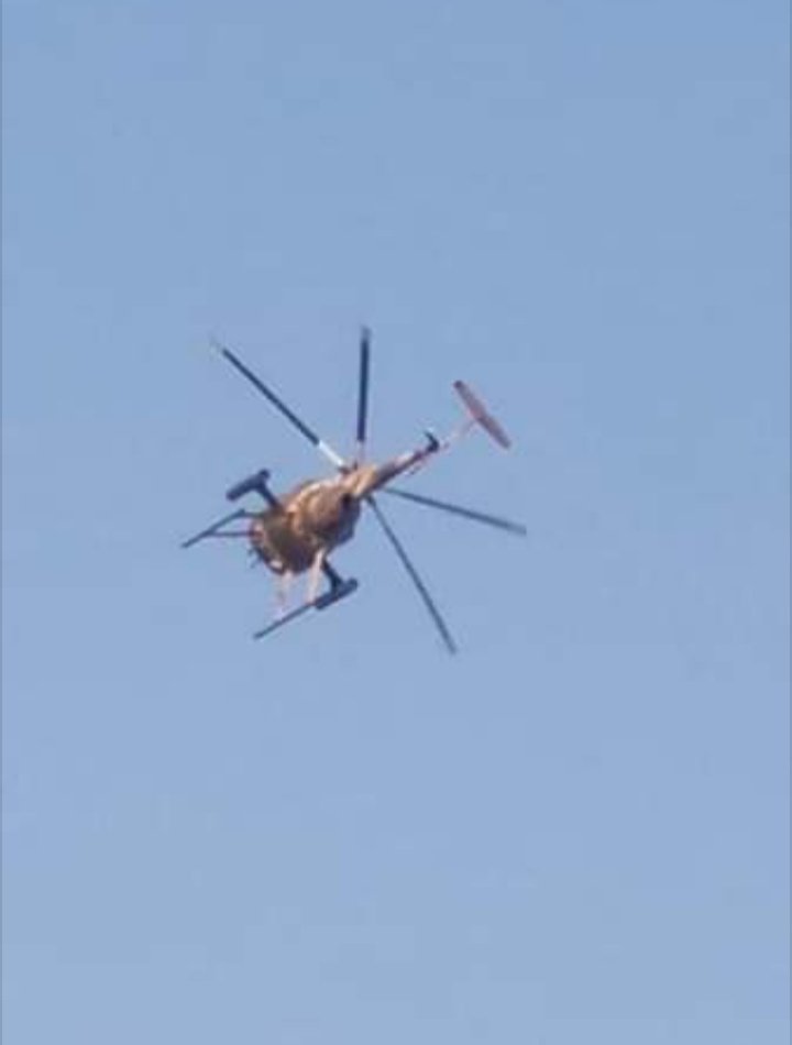 Kunduz: Jet Fighter and Mini Gunships providing close Air Support to ANSF in Kunduz City