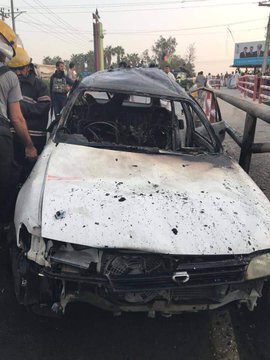 The spokesperson of Nangarhar governor, Ataullah Khogyani confirmed the explosion in Jalalabad and said a magnetic IED was placed in the vehicle which detonated, and two people have been injured in the blast