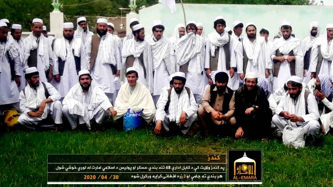 Islamic Emirate of Afghanistan released 40 soldiers of the Kabul Administration in Kunduz Province today afternoon. The Islamic Emirate is trying to speed up  prisoners' release process  in order to save lives of  the prisoners from the risk of the coronavirus desease