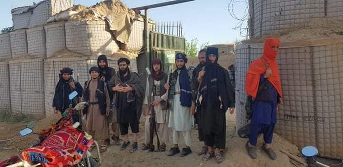 Outpost taken over by Taliban in Chamtal, Balkh