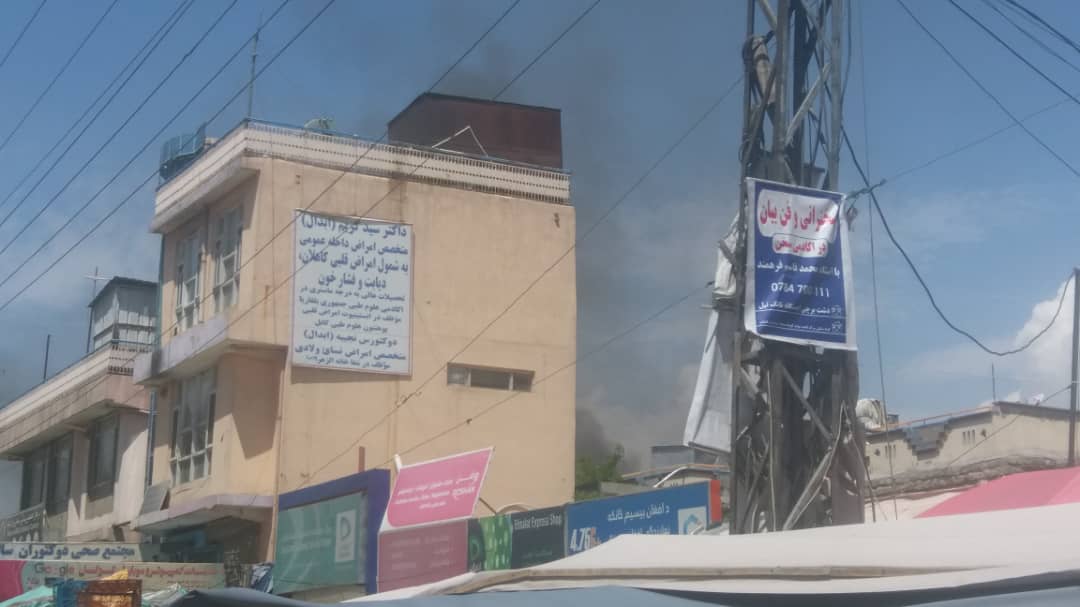 Ongoing attack in Kabul, gunfire and explosions reported. As per initial reports, armed men have attacked a medical clinic in the Dasht-e-Barchi area in PD13 of Kabul. Afghanistan