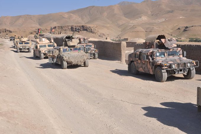 ANDSF in Pushtun Zarghun district of Herat. Afghanistan