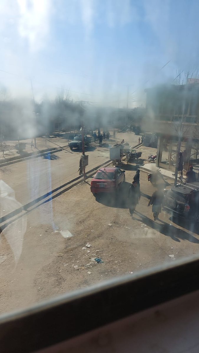 Images:  Aftermath of MIED blast targeting police patrol in Sharana, Paktika