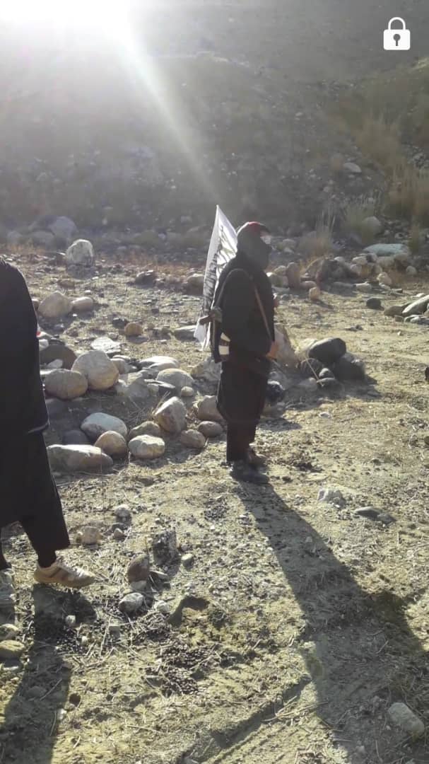 Taliban fighter  in Ghundey area, Khogyani/Sherzad border SW Nangarhar 