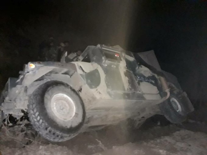 Taliban appear to have captured multiple Humvees in a raid targeting ANDSF last night in Kunduz