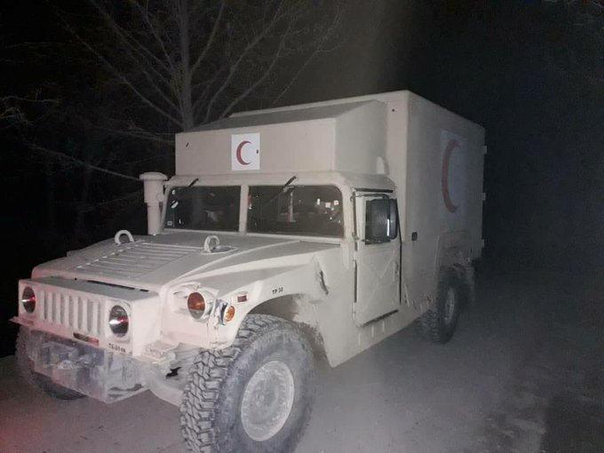 Taliban appear to have captured multiple Humvees in a raid targeting ANDSF last night in Kunduz