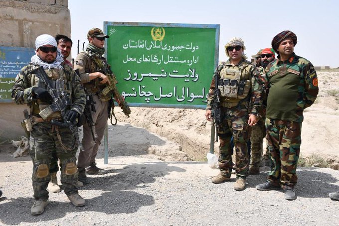 Military claimed regaining Chakansur center Nimruz