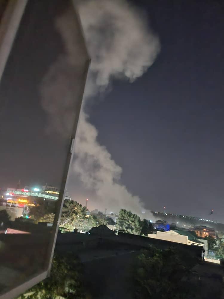 Big explosion hits downtown Kabul
