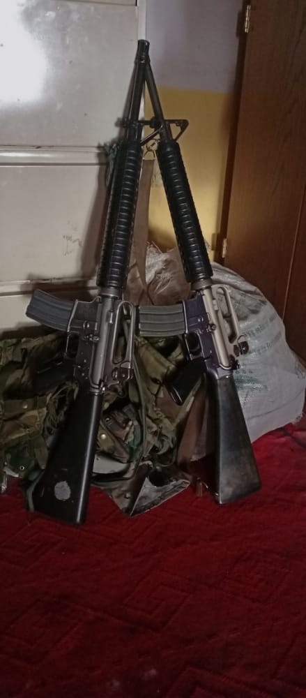 Equipment allegedly seized by the Taliban during clearance ops in Laghman capital