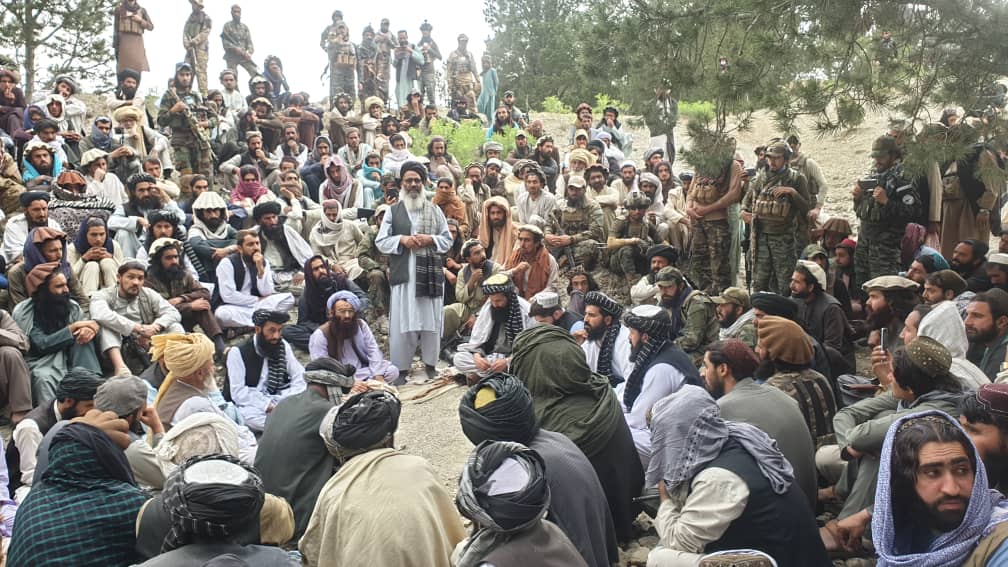 More images from Khost where Taliban MoD officials met with TTP militants and their families