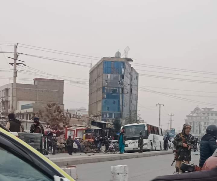 5 killed and 4 injured in a roadside IED blast targeting a shuttle bus of the Hairatan Port employees, in Saidabad intersection of Mazar-e-Sharif city of Balkh province.  Incident confirmed by Asif Waziri, the spokesman of the Taliban's police HQ in Balkh