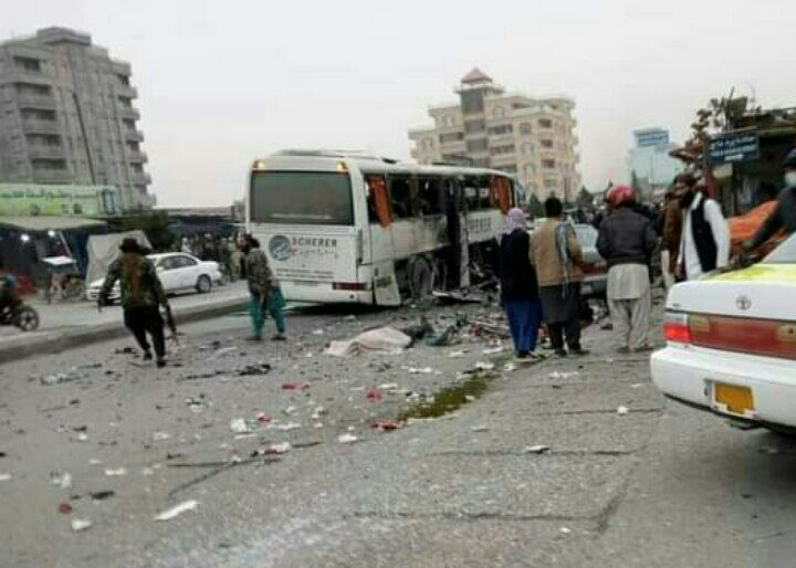 5 killed and 4 injured in a roadside IED blast targeting a shuttle bus of the Hairatan Port employees, in Saidabad intersection of Mazar-e-Sharif city of Balkh province.  Incident confirmed by Asif Waziri, the spokesman of the Taliban's police HQ in Balkh