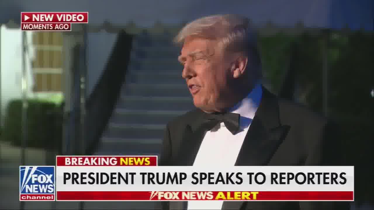 Reporter: Are you ruling out troops on the ground to get Bagram back. Trump: We won't talk about that. We are talking now to Afghanistan and we want it back and want it back soon, right away and if they don't, you are going to find out what I'm going to do