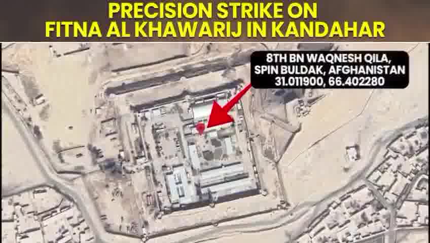 Pakistan releases drone footage of today’s airstrikes in Kabul and Kandahar on Taliban targets