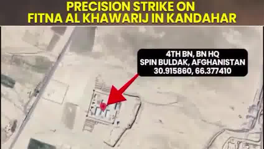 Pakistan releases drone footage of today’s airstrikes in Kabul and Kandahar on Taliban targets