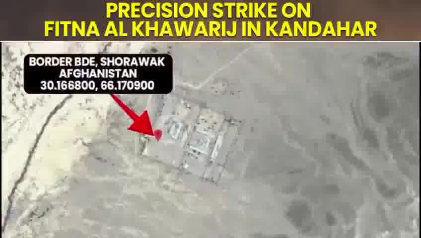 Pakistan releases drone footage of today’s airstrikes in Kabul and Kandahar on Taliban targets