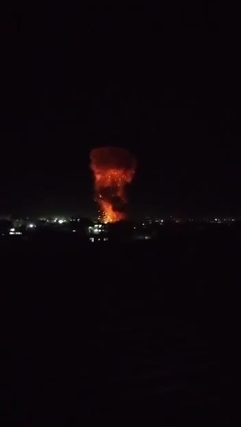 Pakistan's jets hit central Kabul moments ago, with fires seen in the Afghan capital